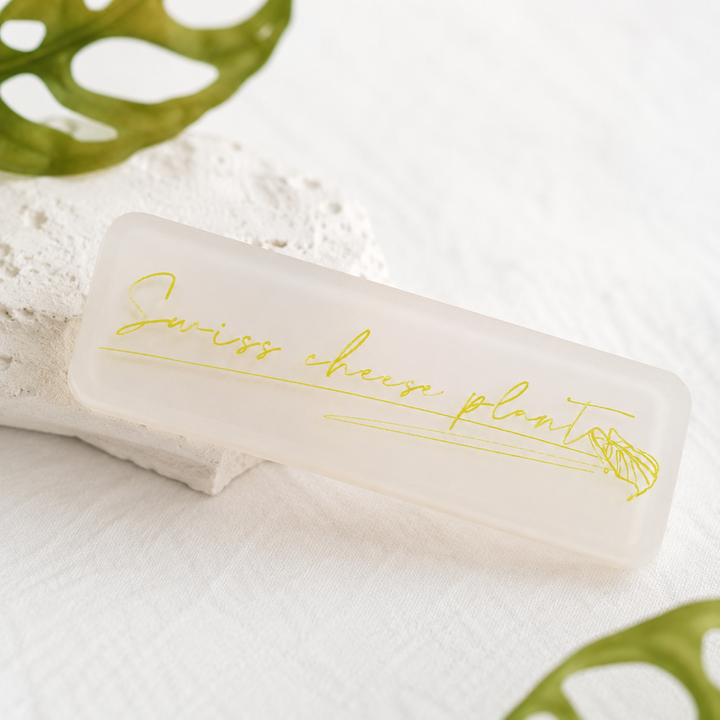 Botanical Text I Acrylic Stamp