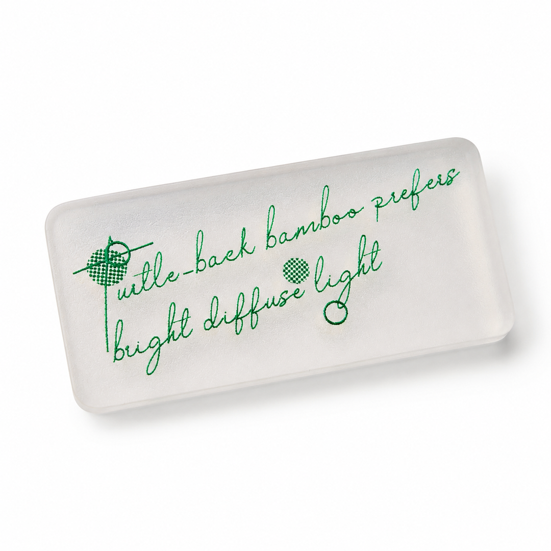 Botanical Text II Acrylic Stamp