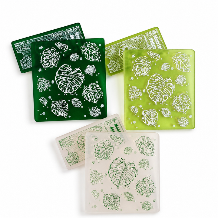 Monstera Background Acrylic Stamp