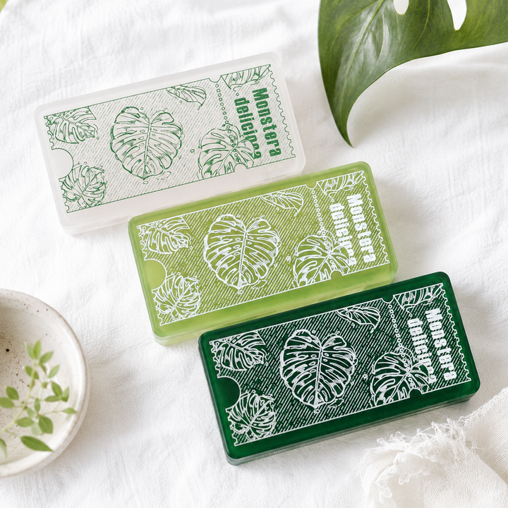 Monstera Ticket Stub Acrylic Stamp